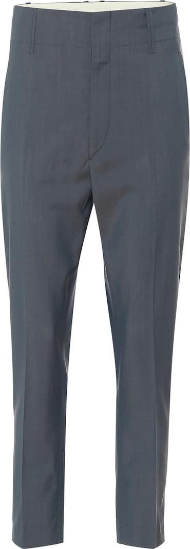 Isabel Marant Etoile Noah high-rise straight wool pants