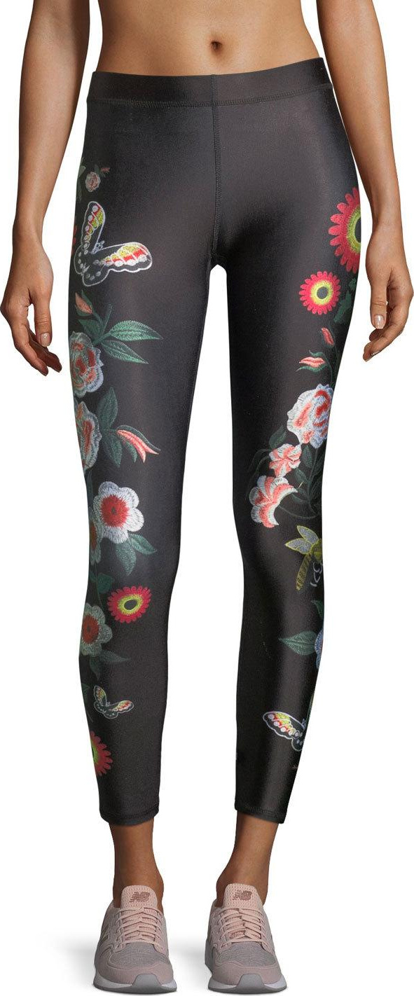 Terez Floral Juju Performance Leggings