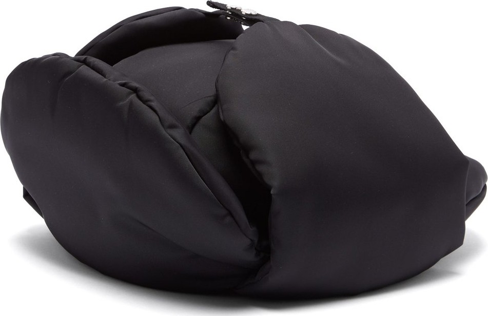 Prada Padded nylon trapper hat