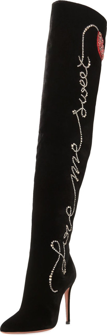 Aquazzura Cupid Over-The-Knee Boot