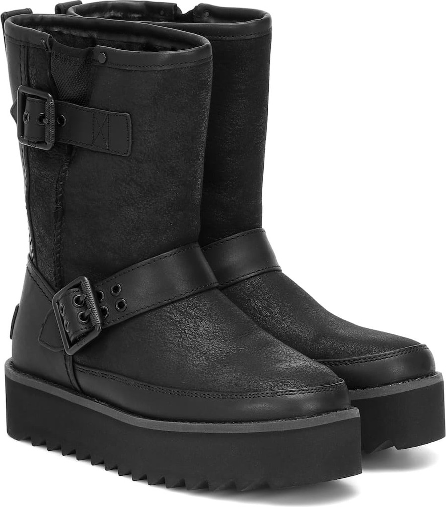 UGG Classic Rebel leather ankle boots