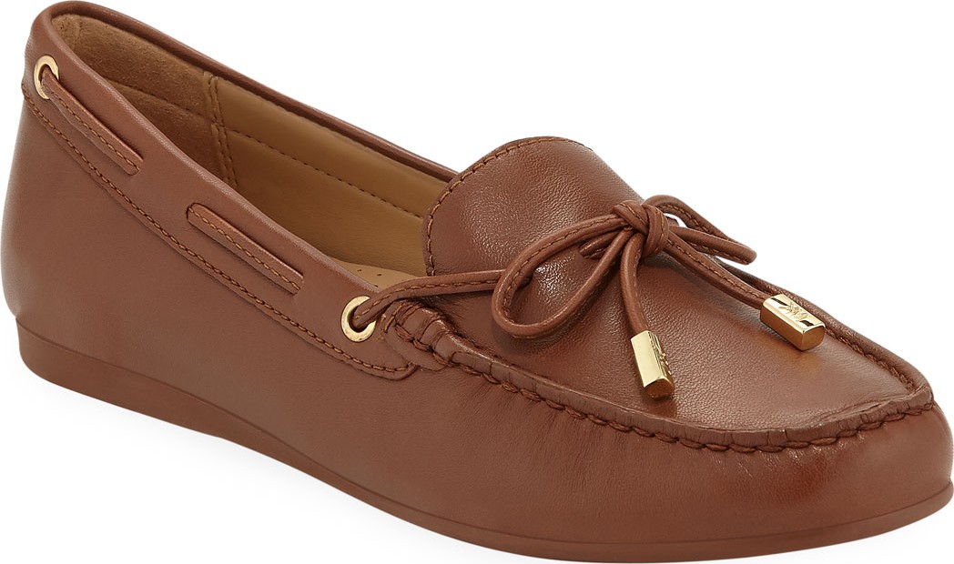 MICHAEL MICHAEL KORS Sutton Napa Leather Moccasins