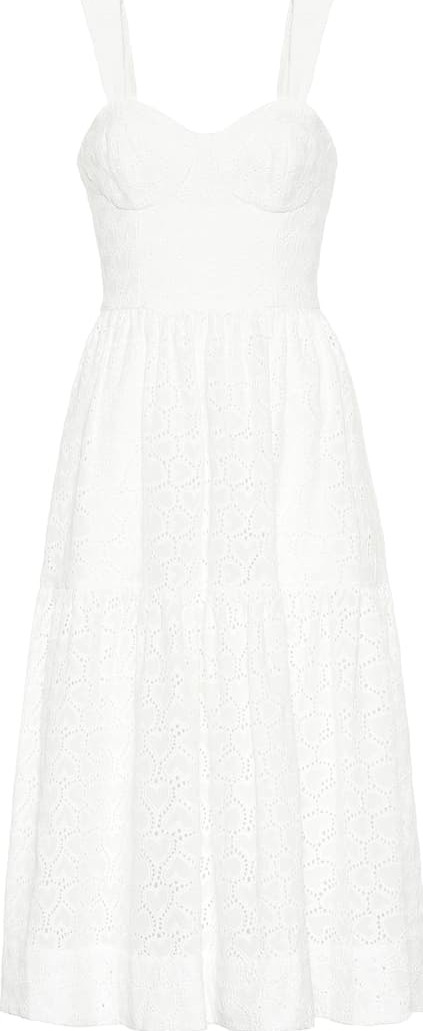 Rebecca Vallance Valentina cotton midi dress