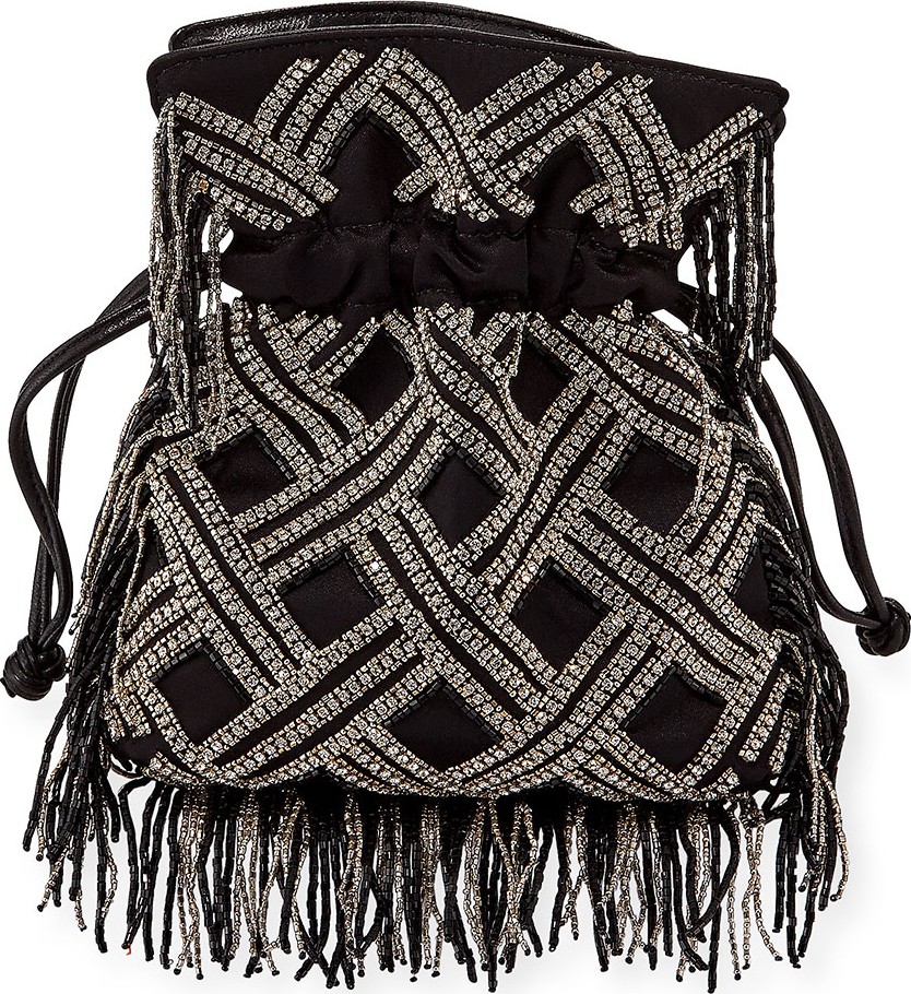 Les Petits Joueurs Trilly Nano Embellished Crossbody Bag