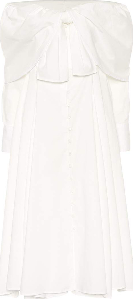 Rosie Assoulin Booby Trap stretch cotton dress