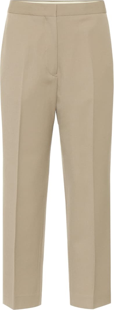 Jil Sander Mid-rise wool cigarette pants