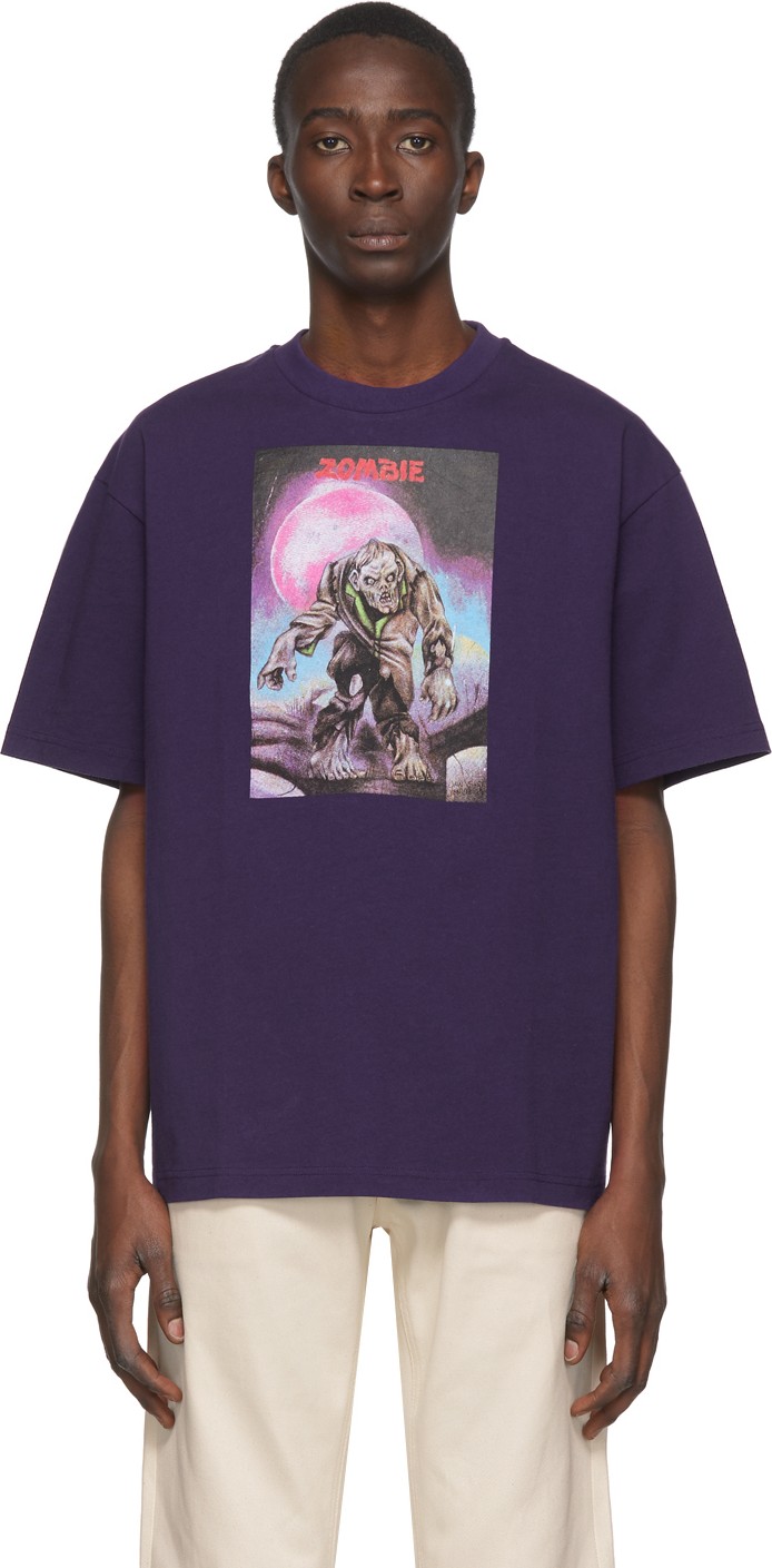 Acne Studios Purple Monster in My Pocket Edition 'Zombie' T-Shirt