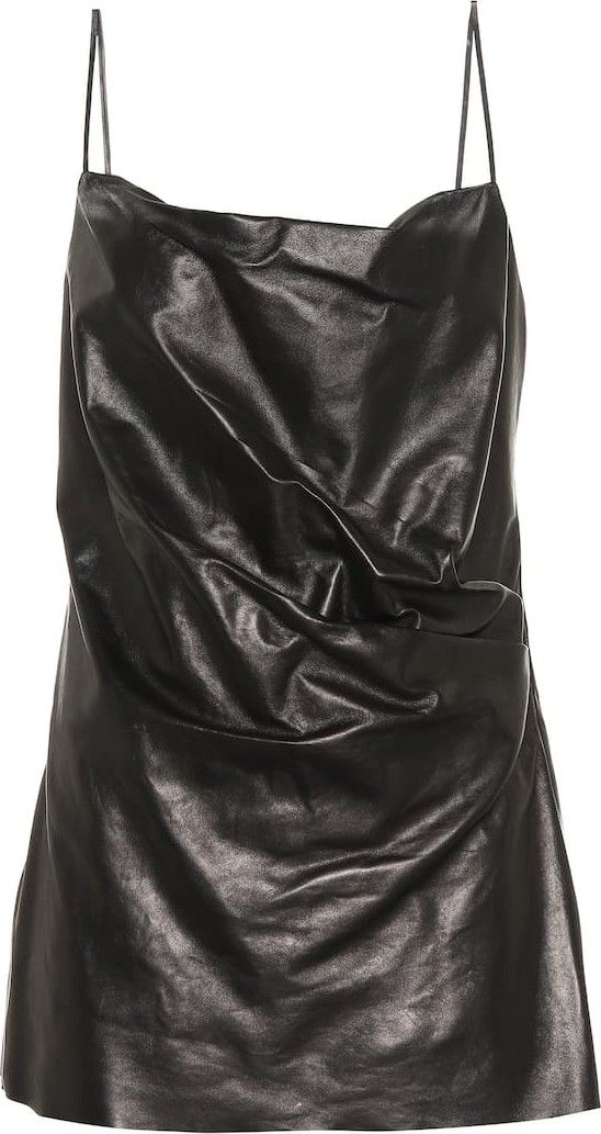 Gucci Leather minidress