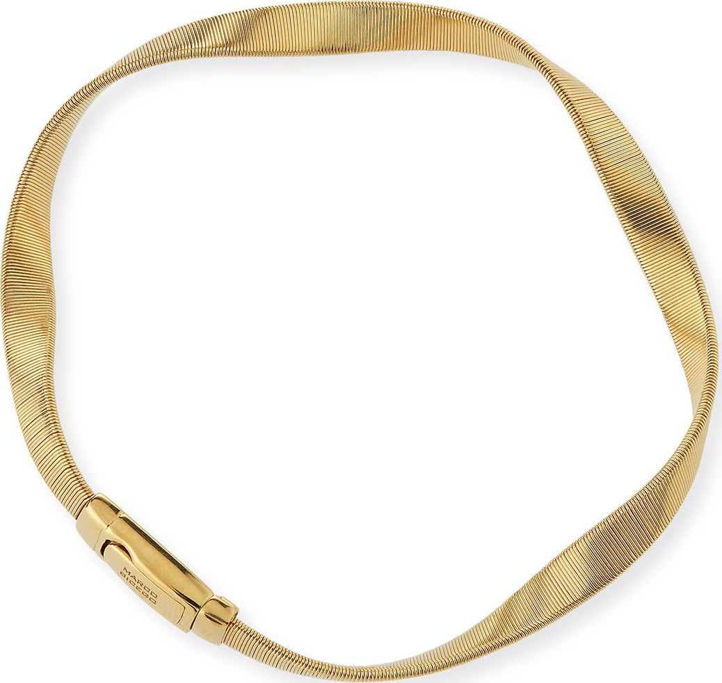 Marco Bicego Marrakech Supreme 18k Twisted Bracelet, Yellow Gold