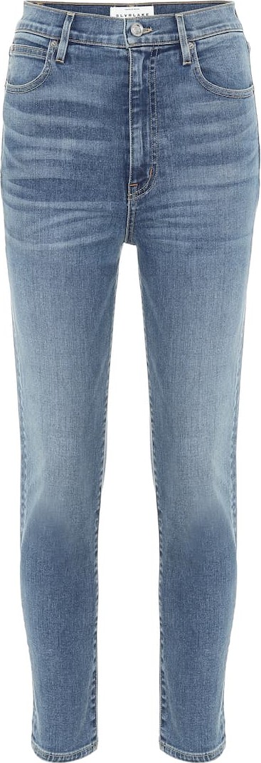 SLVRLAKE Beatnik high-rise slim ankle jeans