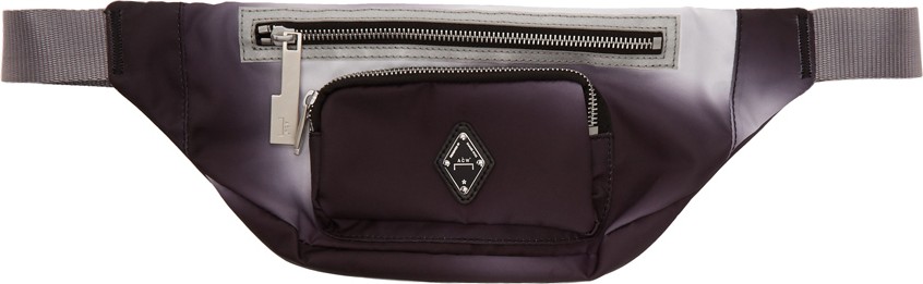 A-Cold-Wall* SSENSE Exclusive Black & Grey Body Bag