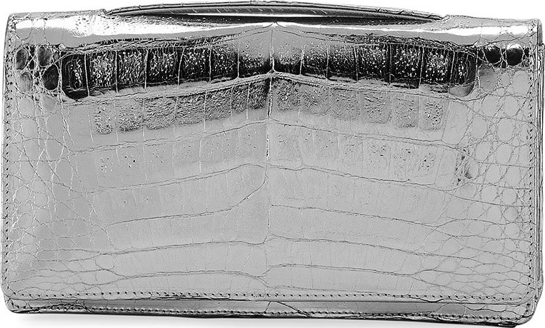 Nancy Gonzalez Linda Metallic Evening Clutch