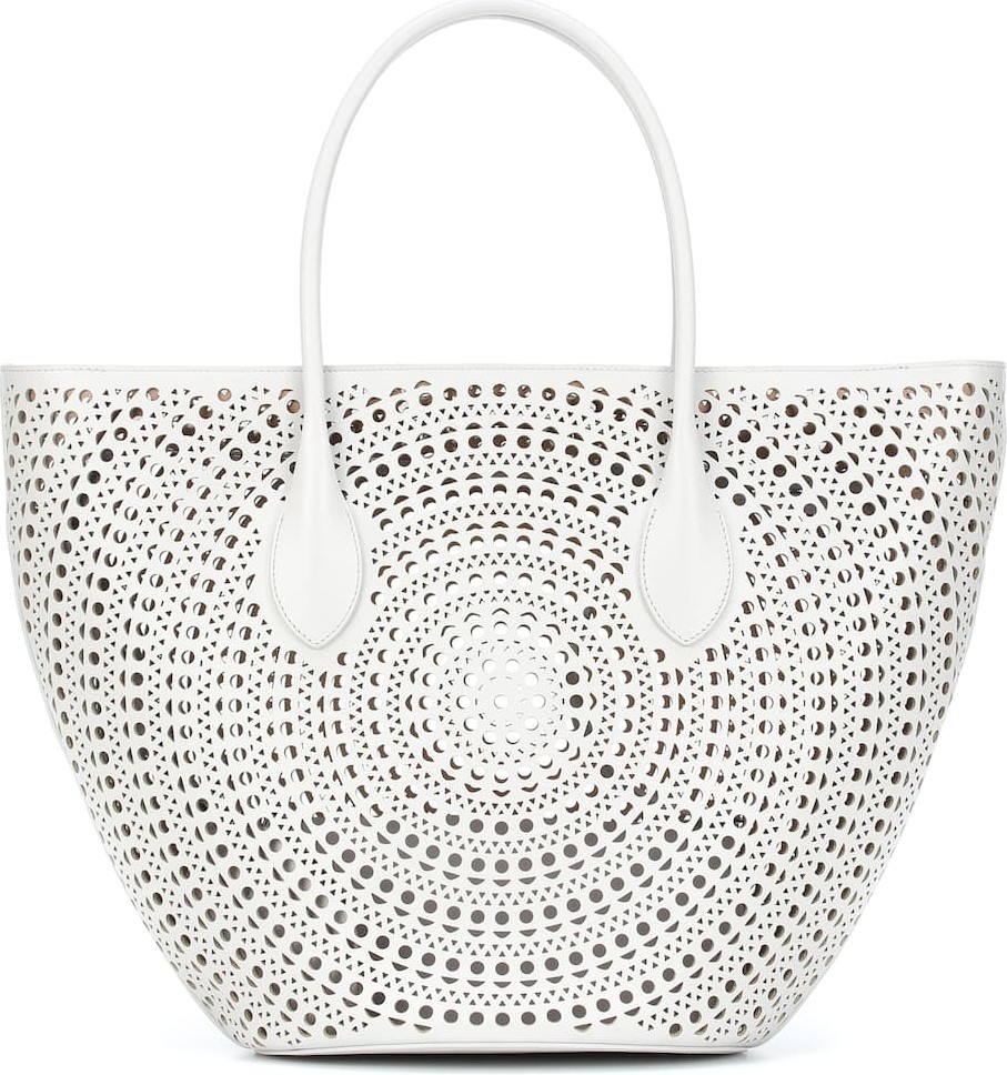 Alaïa Latifa Small leather tote