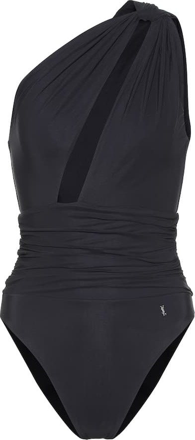 Saint Laurent One-shoulder swimsuit
