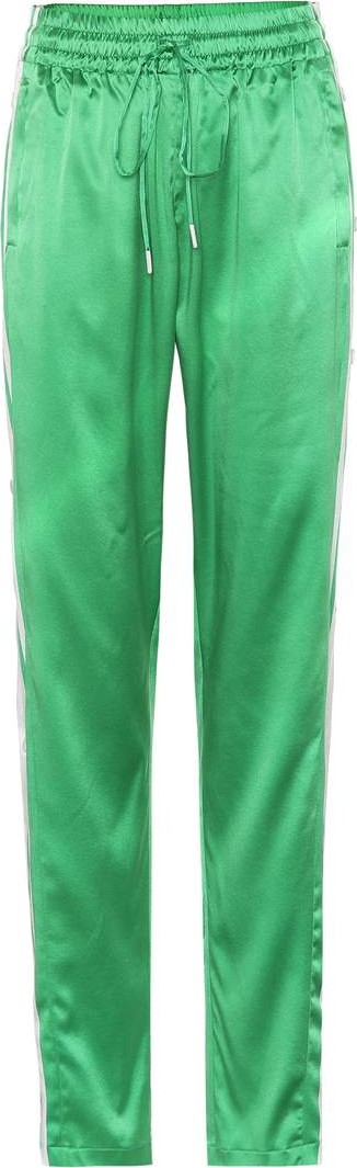 Monse Silk-blend track pants