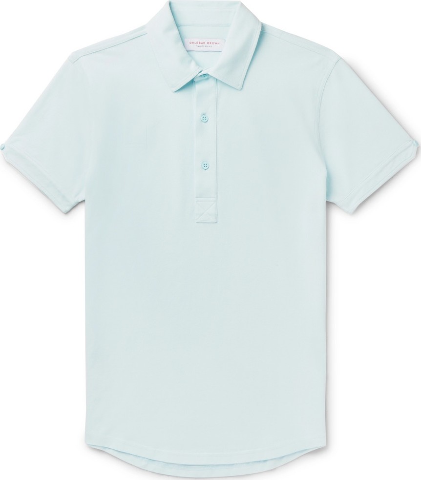 Orlebar Brown Sebastian Slim-Fit Cotton-Piqué Polo Shirt