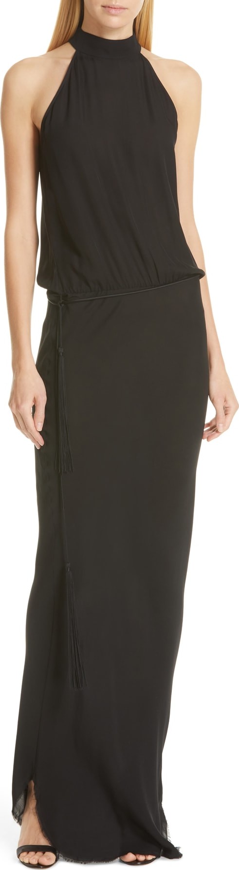 Nili Lotan Alison Blouson Evening Dress