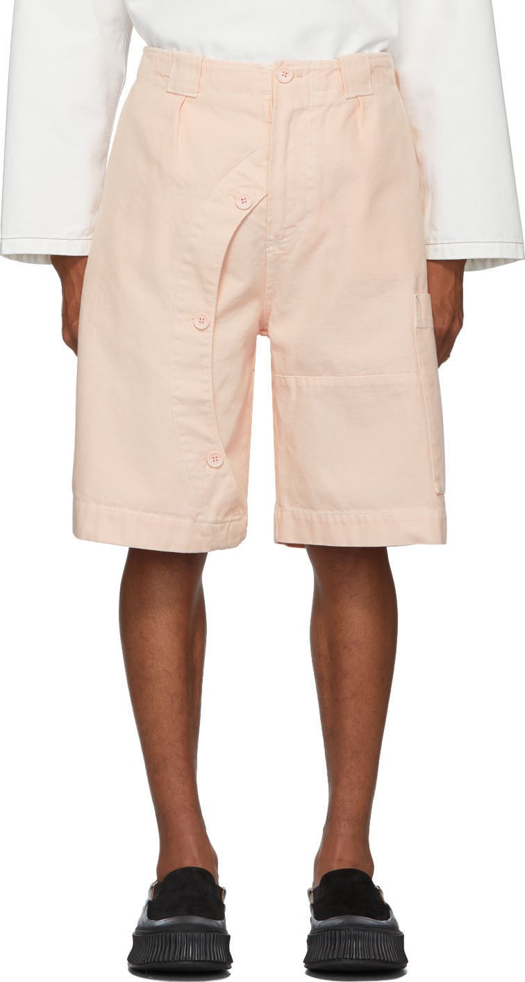 Jacquemus Pink 'Le Short Meunier' Shorts