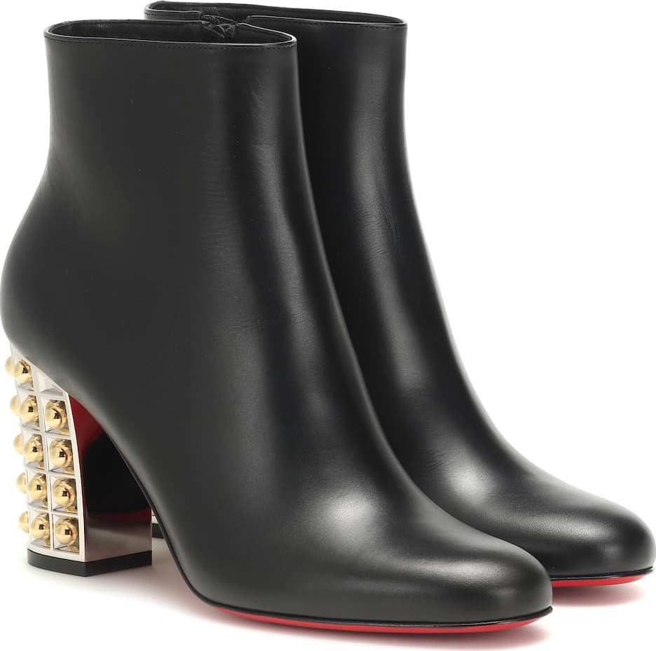 Christian Louboutin Vasa 85 leather ankle boots