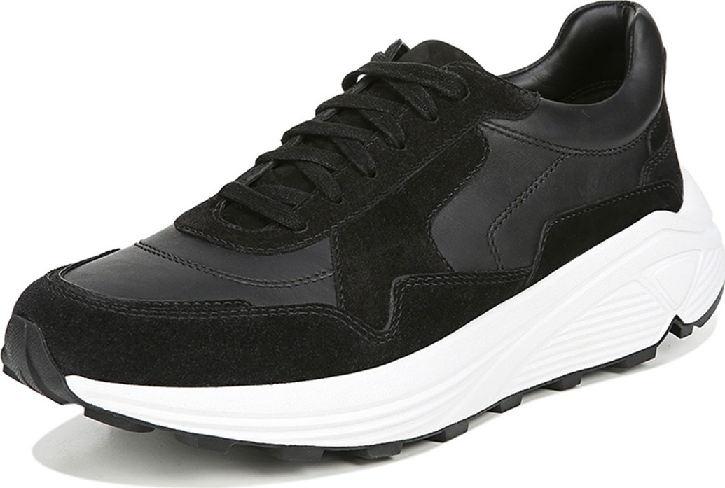 Vince Men's Eastside Leather & Suede Low-Top Sneakers