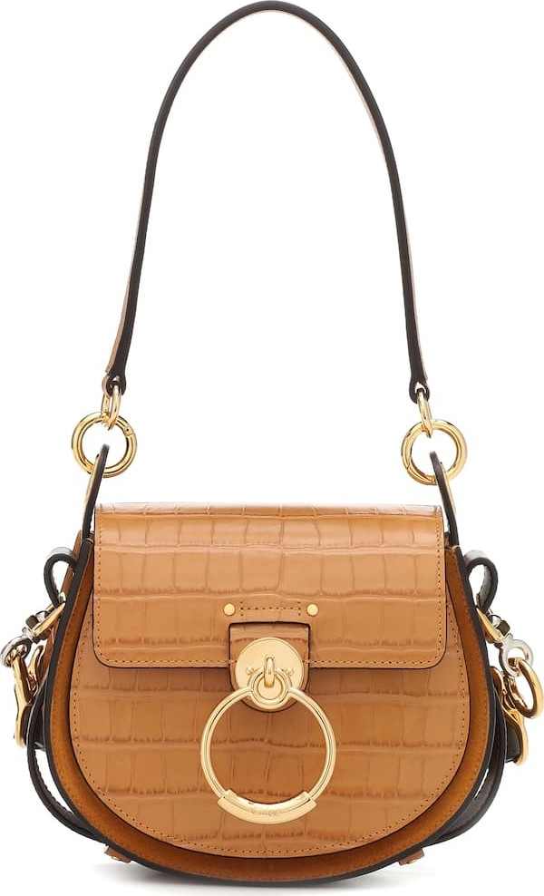 Chloe Tess Small leather shoulder bag