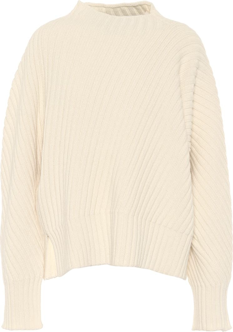 Jil Sander Oversized ribbed-knit wool sweater