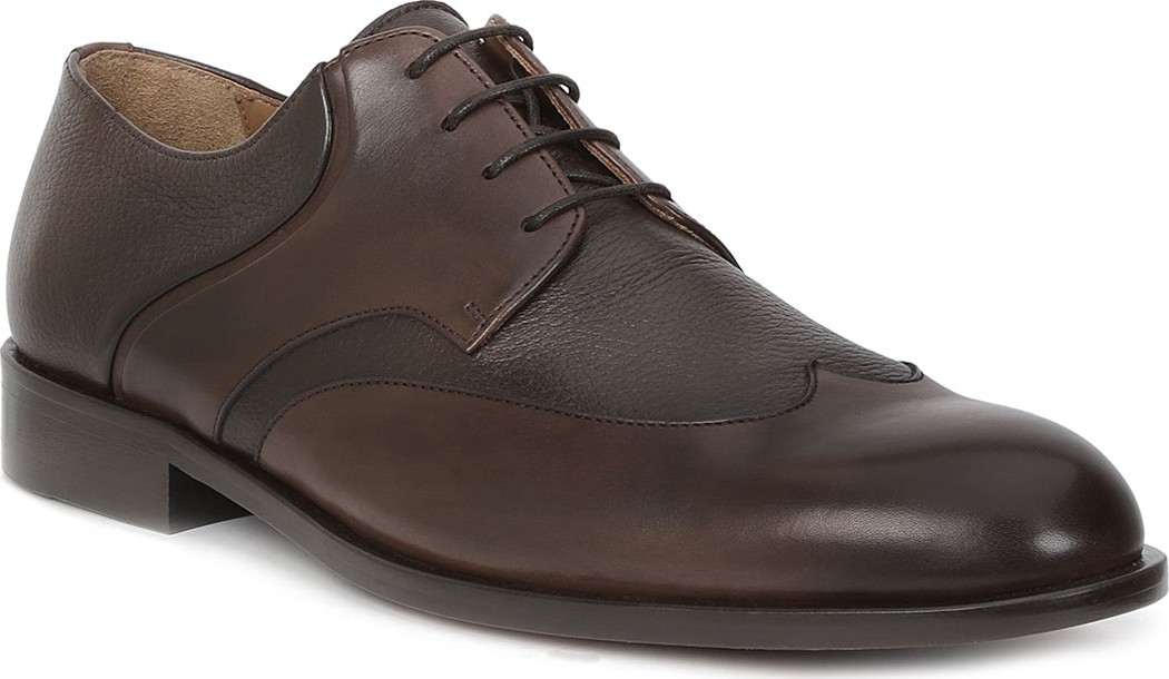 Bruno Magli Men's Salvatore Leather Wing-Tip Lace-Up Shoes