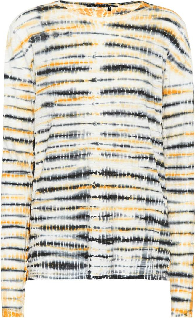 Proenza Schouler Tie-dye cotton top