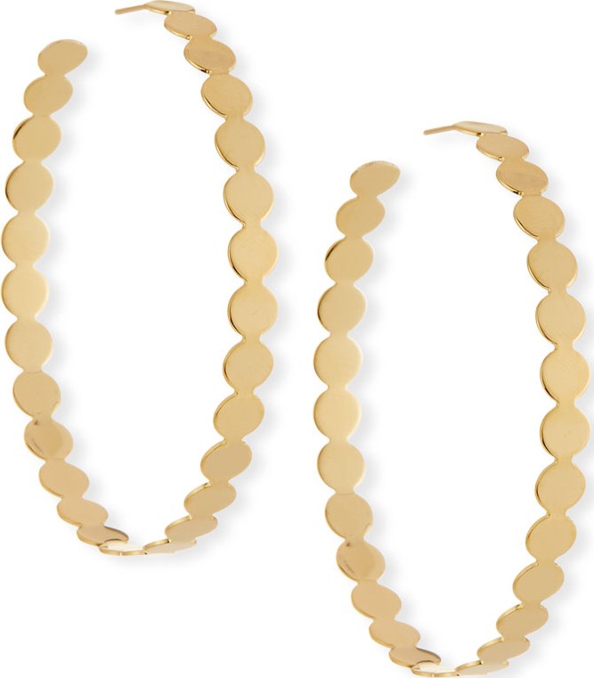 Jennifer Zeuner Jewelry Bilbao Hoop Earrings