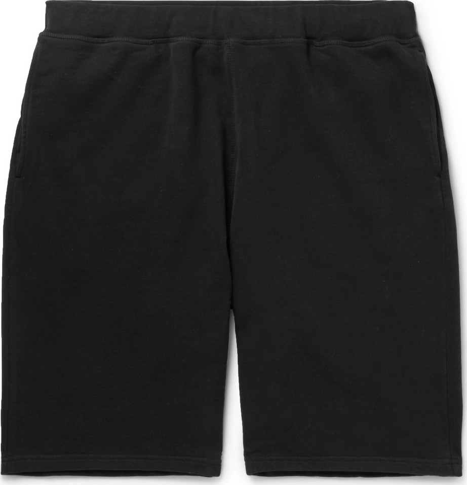 Sunspel Brushed Loopback Cotton-Jersey Shorts