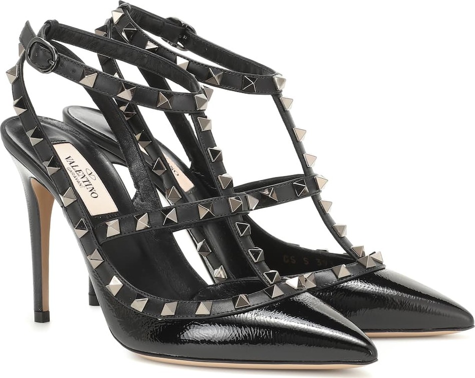 Valentino Valentino Garavani Rockstud patent pumps