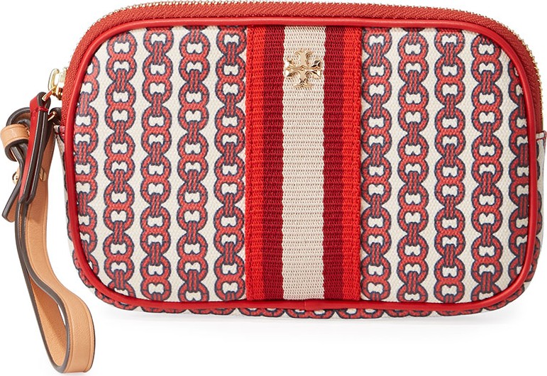 Tory Burch Gemini Link Canvas Wallet