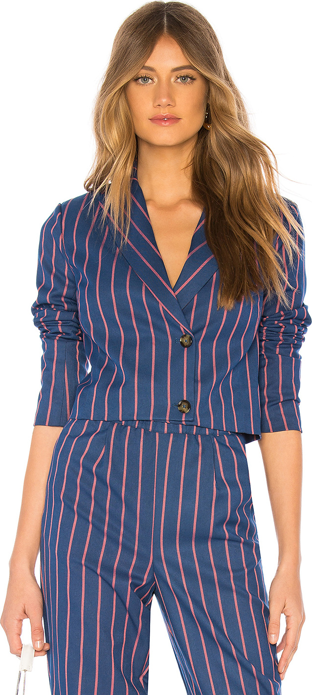 LPA Cropped Double Breasted Jacket