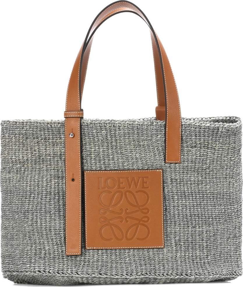 LOEWE X Paula's Ibiza straw tote