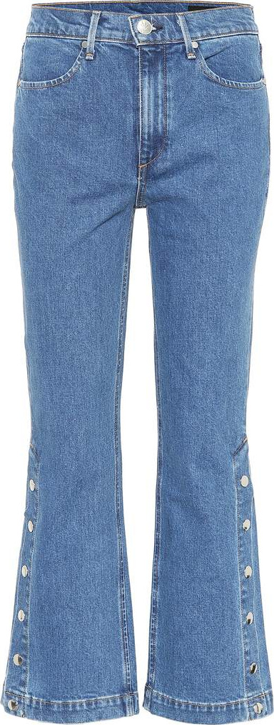 Rag & Bone Dylan high-waisted cropped jeans