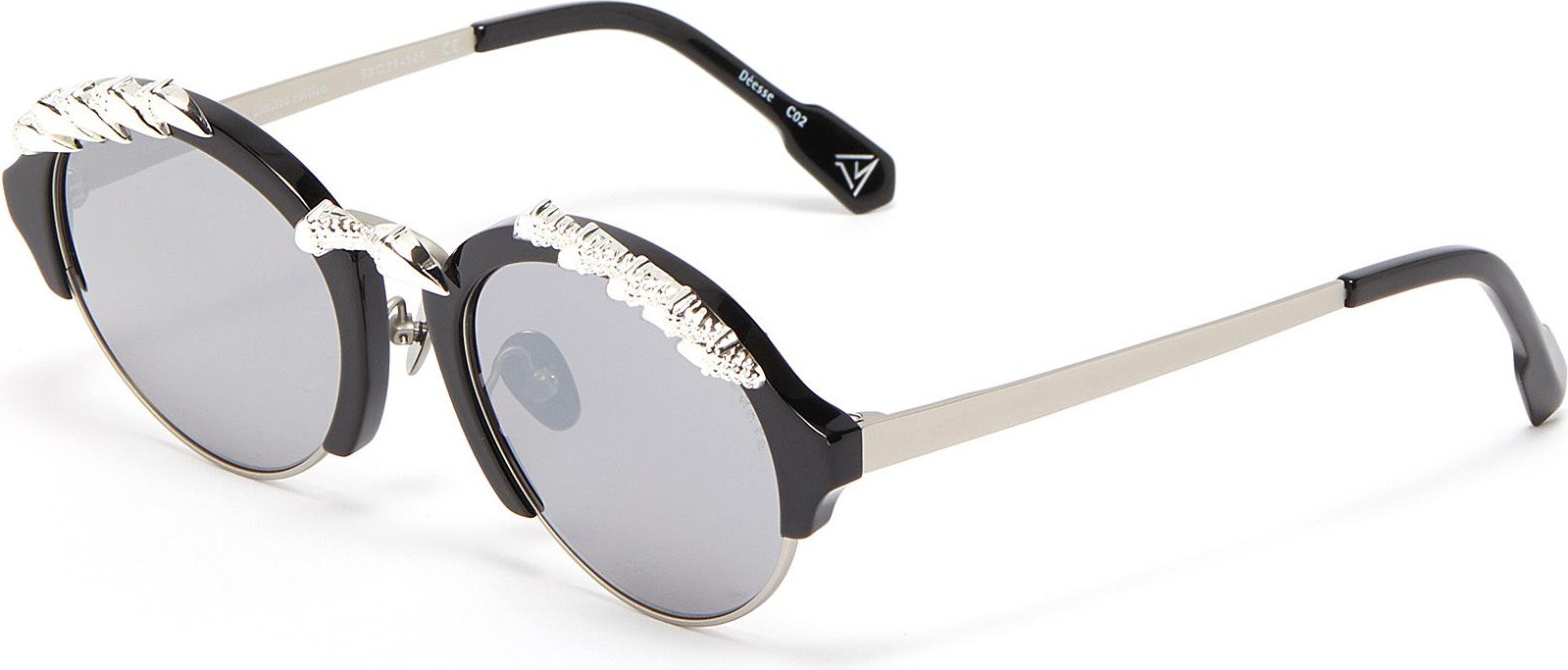 DonniEYE 'Deesse' Claw round sunglasses