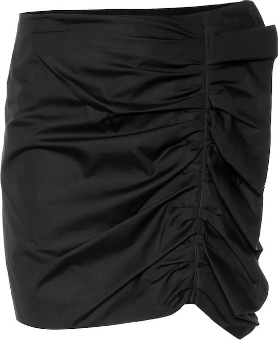 VICTORIA, VICTORIA BECKHAM Cotton miniskirt
