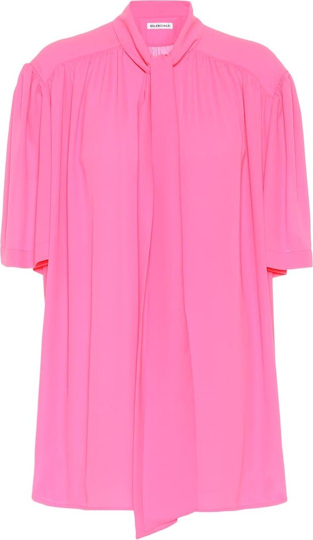 Balenciaga Crêpe de chine blouse