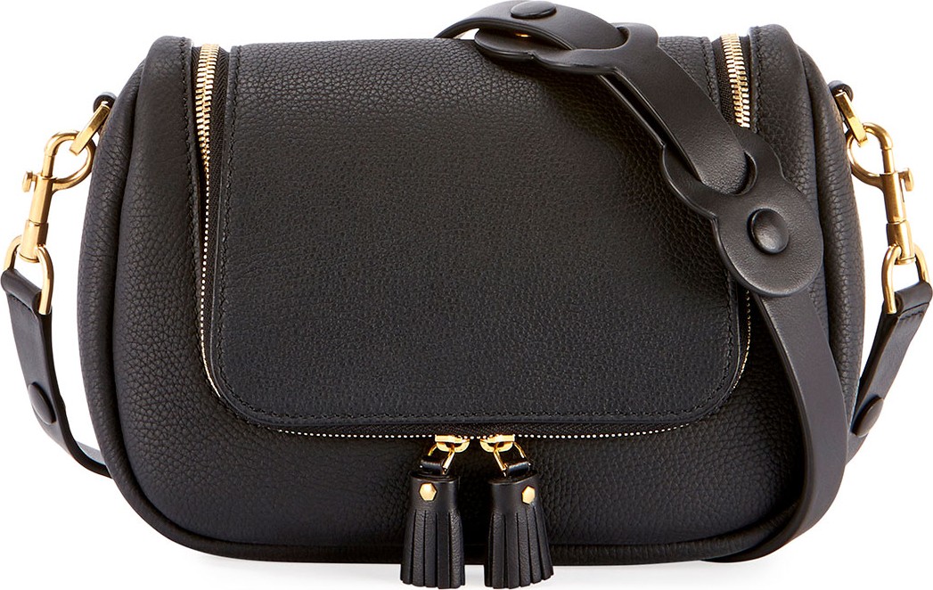 Anya Hindmarch Vere Soft Satchel Bag, Black