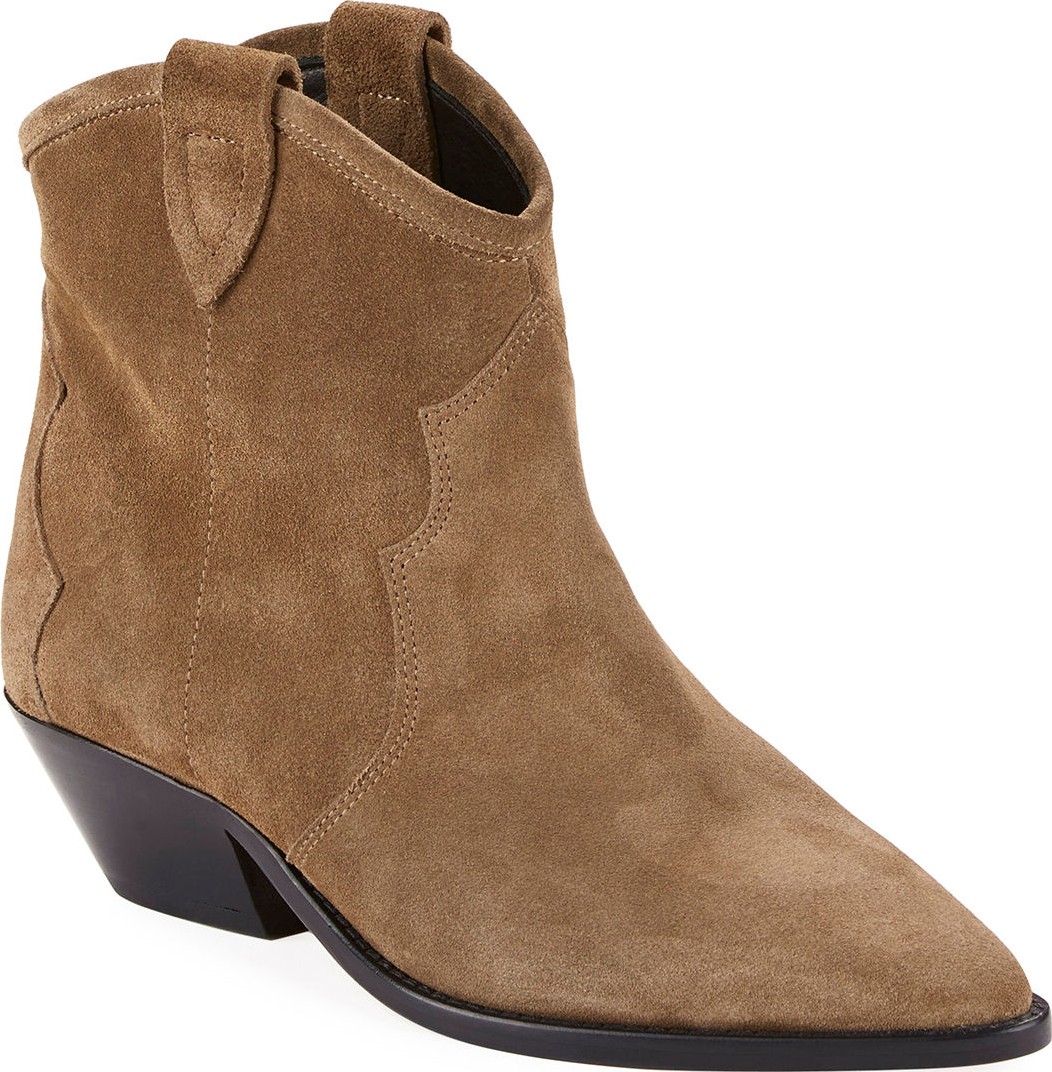 Isabel Marant Dewina Ankle Cowboy Bootie