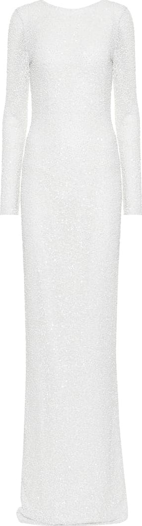 Balmain Sequined gown