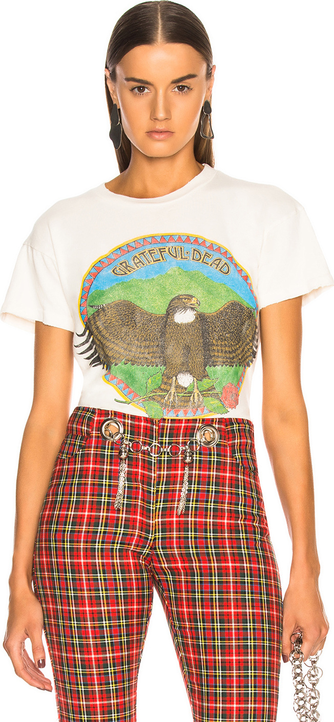 MADEWORN Grateful Dead Eagle Crop Tee