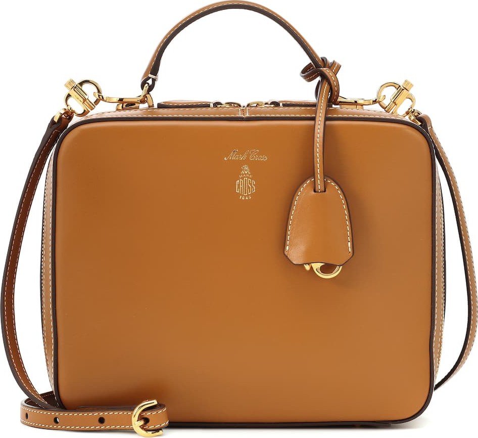 Mark Cross Laura leather shoulder bag