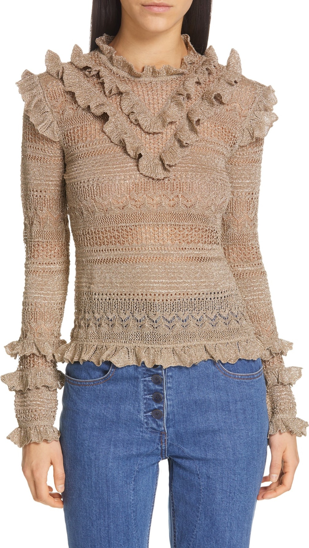Ulla Johnson Austen Ruffle Sweater