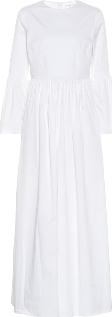 THE ROW Sora stretch cotton poplin dress