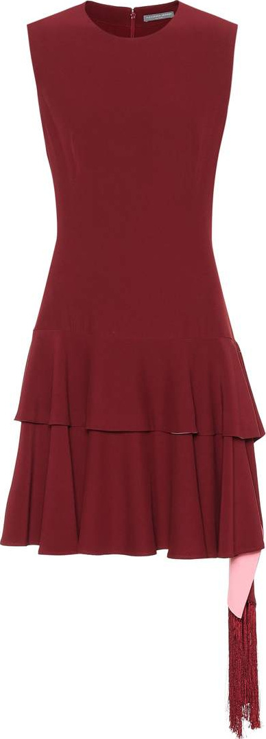 Alexander McQueen Crêpe minidress