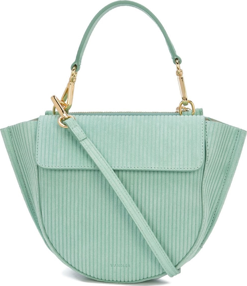 Wandler Mint Mini Ribbed Hortensia bag