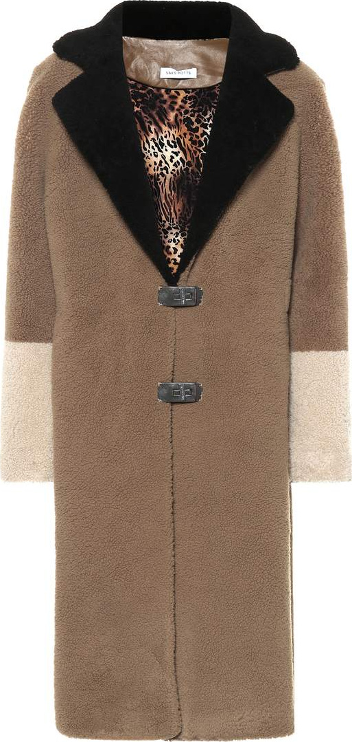 Saks Potts Febbe shearling coat