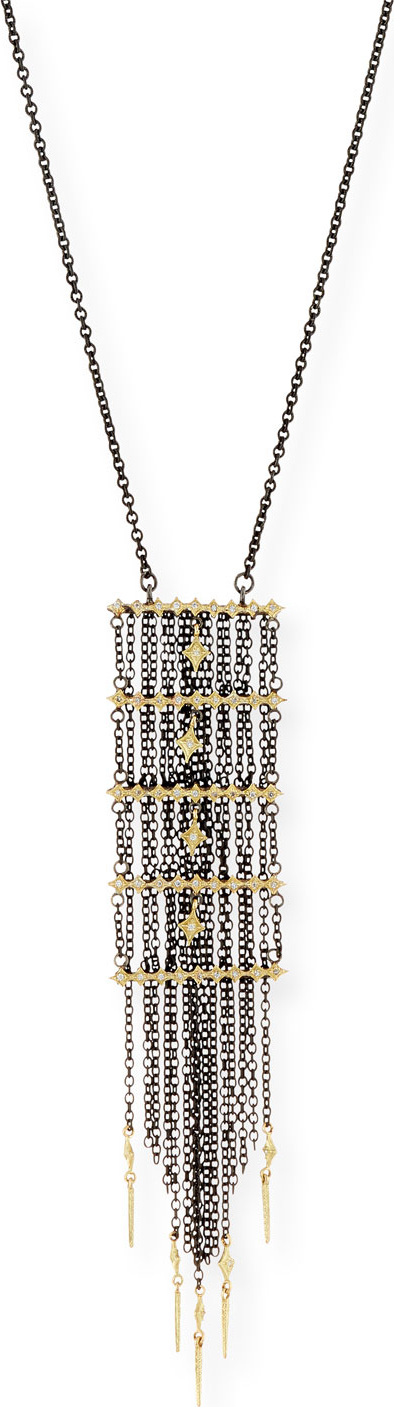 Armenta Old World Diamond Crivelli Chandelier Necklace