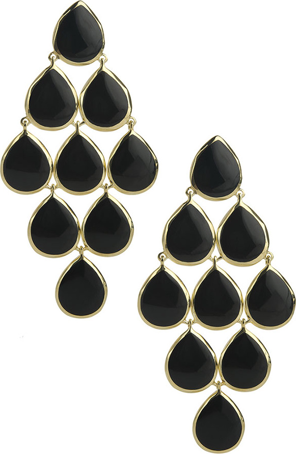 IPPOLITA 18k Polished Rock Candy Cascade Earrings